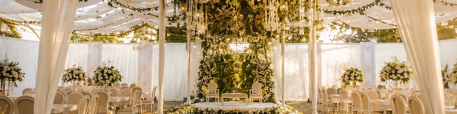Elegant event atmosphere